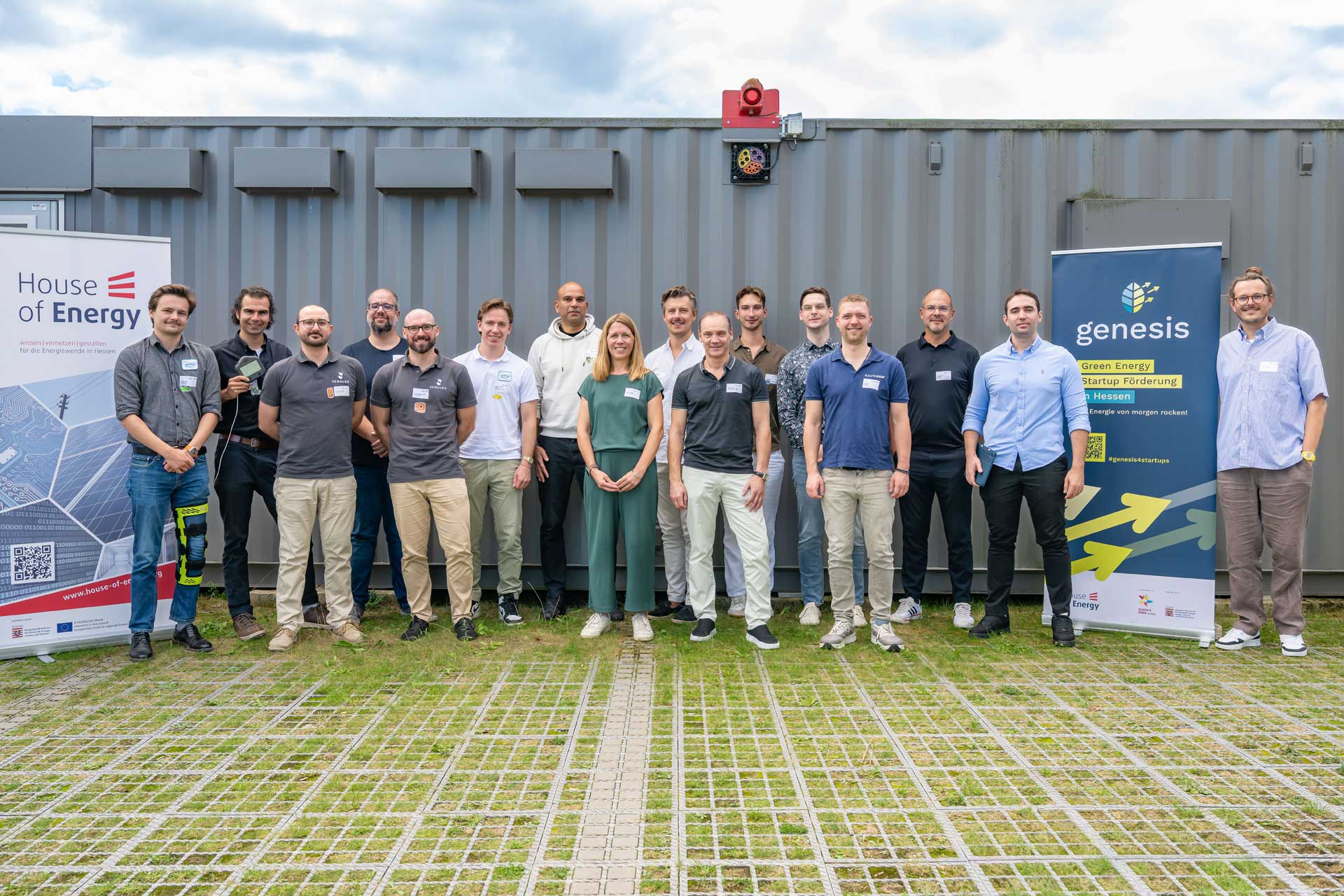 Neue Green Energy Startups präsnetieren sich beim Auftakt-Event der 3. Runde des Projekts genesis
